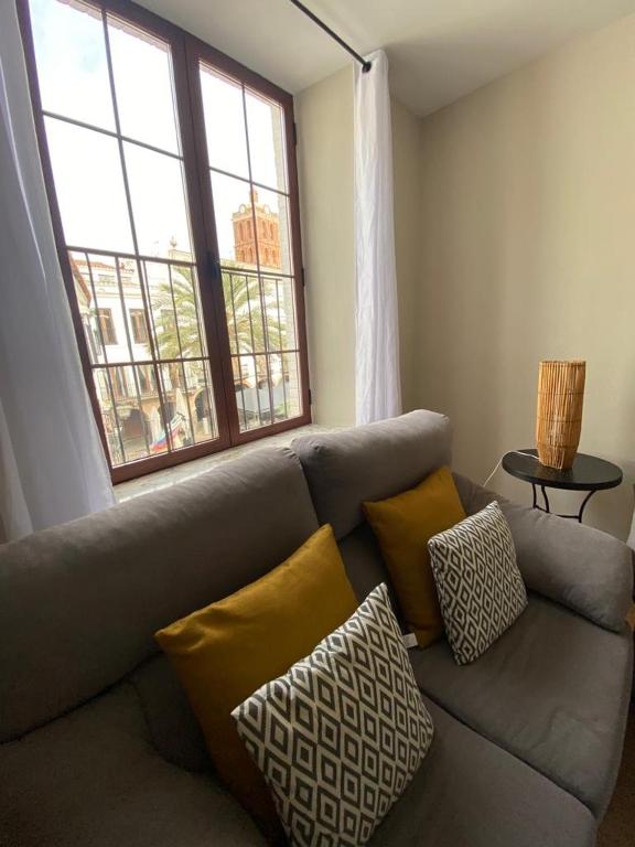 Posezení v ubytování Apartamento Plaza Grande