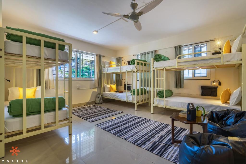 Zostel Bangalore (Koramangala) - Bed In 6-Bed Female Dormitory Room