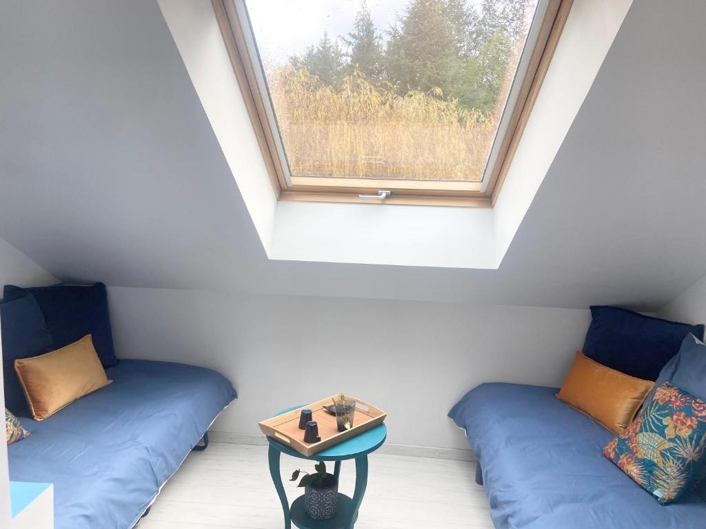 Le moulin de la Vernoelle - Sala Familiar Con Baño Privado