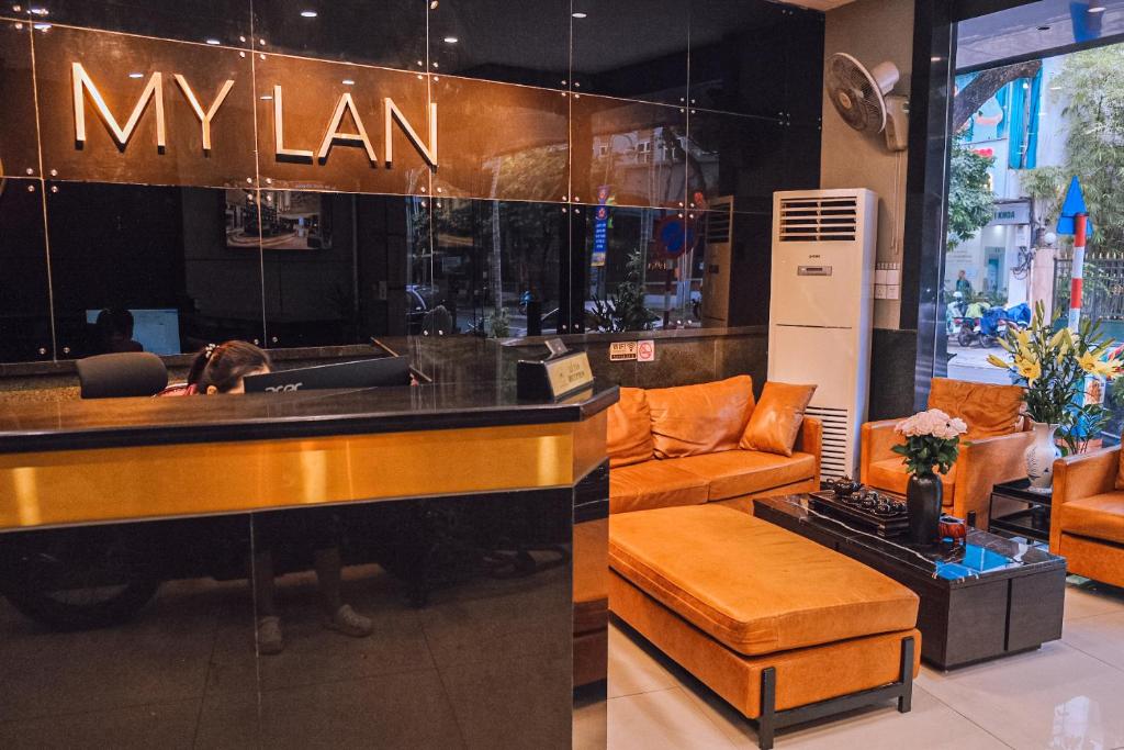 Posezení v ubytování My Lan Hanoi Hotel