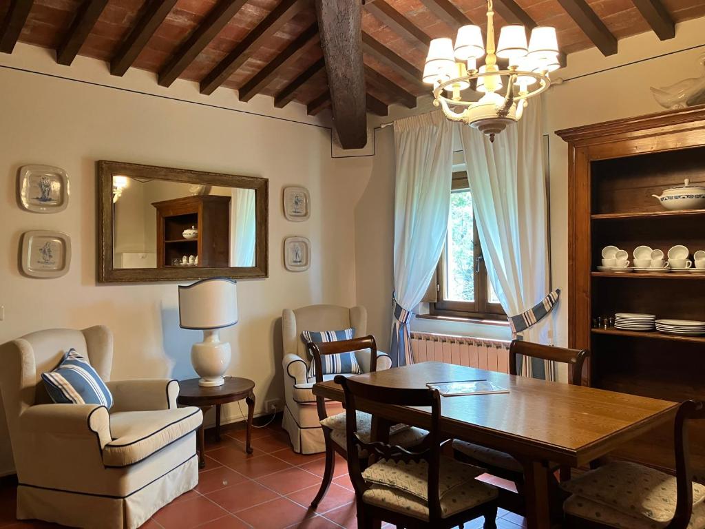 Posezení v ubytování Borgo San Benedetto