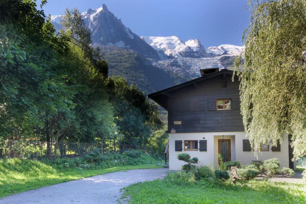 Violette de Cham - Jardin privé - Vue Mont Blanc