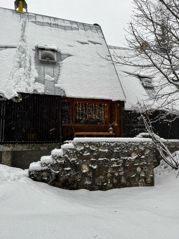 ~Chalet_Rifugio tra i boschi~ v zime