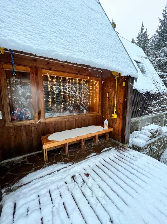 ~Chalet_Rifugio tra i boschi~ v zime