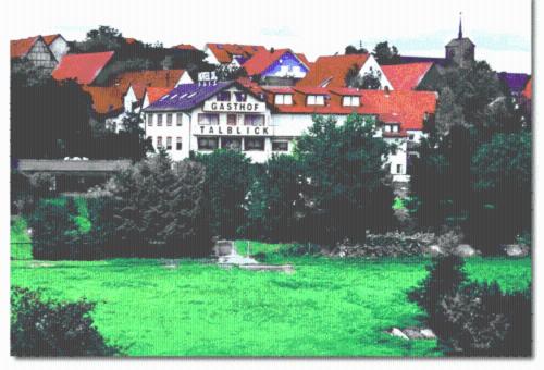 Fotografie z fotogalerie ubytování Hotel-Gasthof Talblick v destinaci Esselbach