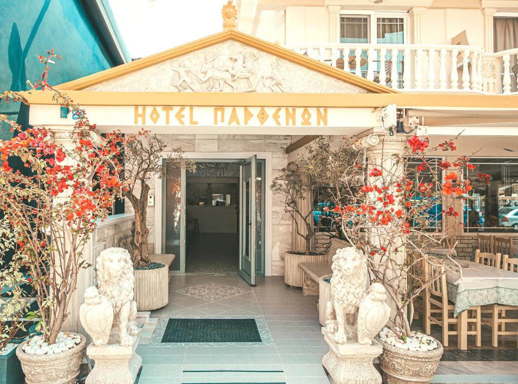 Exteriér nebo vchod ubytování Parthenon Art Hotel