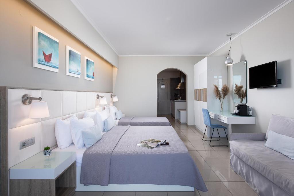 Olympic Star Beach Hotel - Familiekamer Met Uitzicht Op Zee