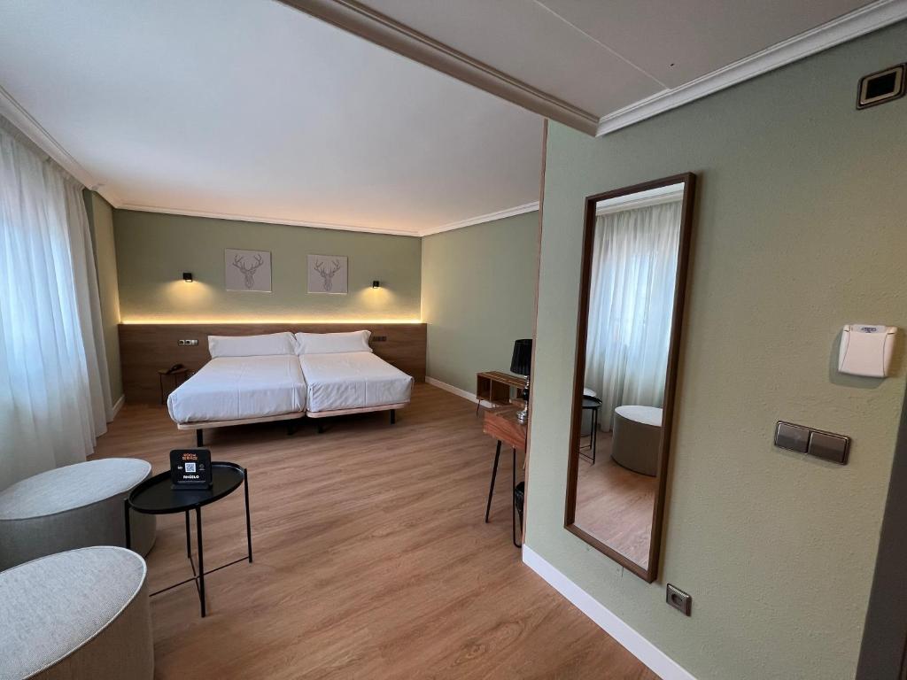 Cama o camas de una habitación en Yomo Imperial