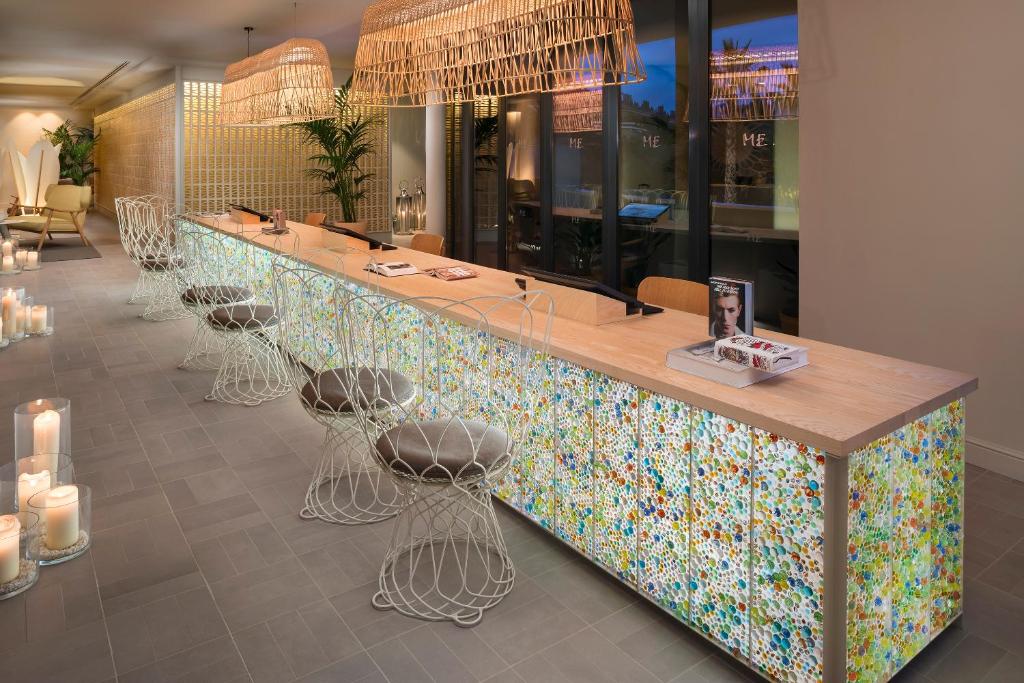 Restaurace v ubytování ME Sitges Terramar