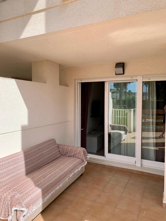 Balkón alebo terasa v ubytovaní Apartment Playa Sol 2
