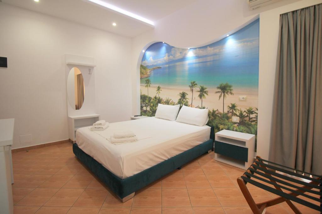 Oskar Hotel - Chambre Triple Deluxe Avec Vue Sur La Mer