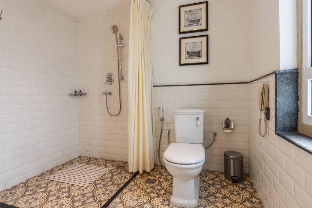 Koupelna v ubytování Seto Ghar Hotel