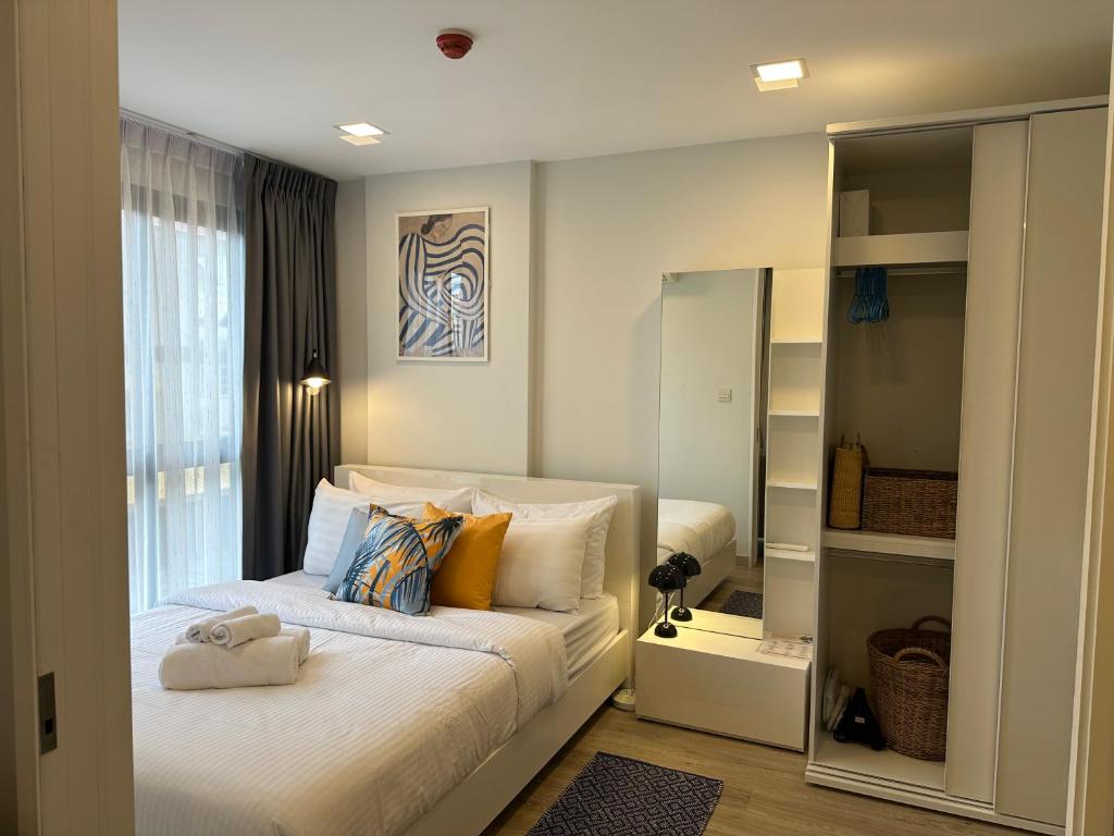 New Cosy Apartment at Marvest Huahin City Center - Appartement Avec Balcon