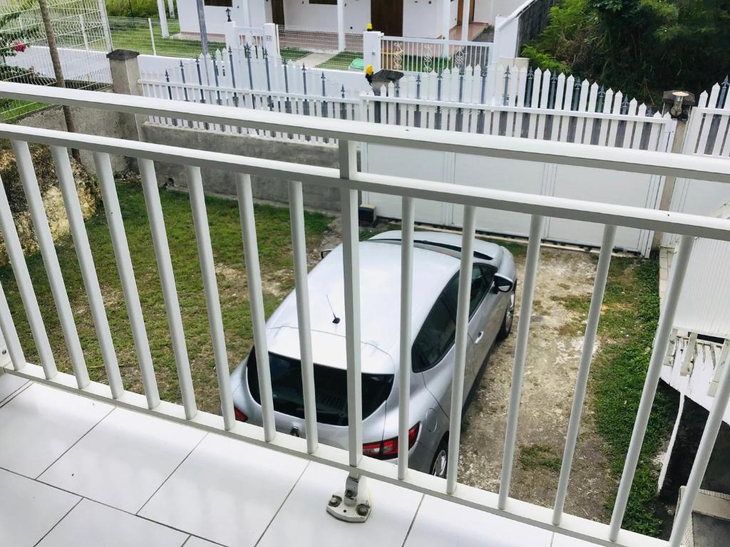 Balkón nebo terasa v ubytování Villa Caraibes