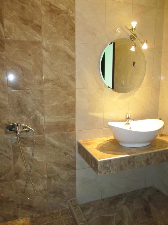 Kúpeľňa v ubytovaní Metamorfosis Apartments