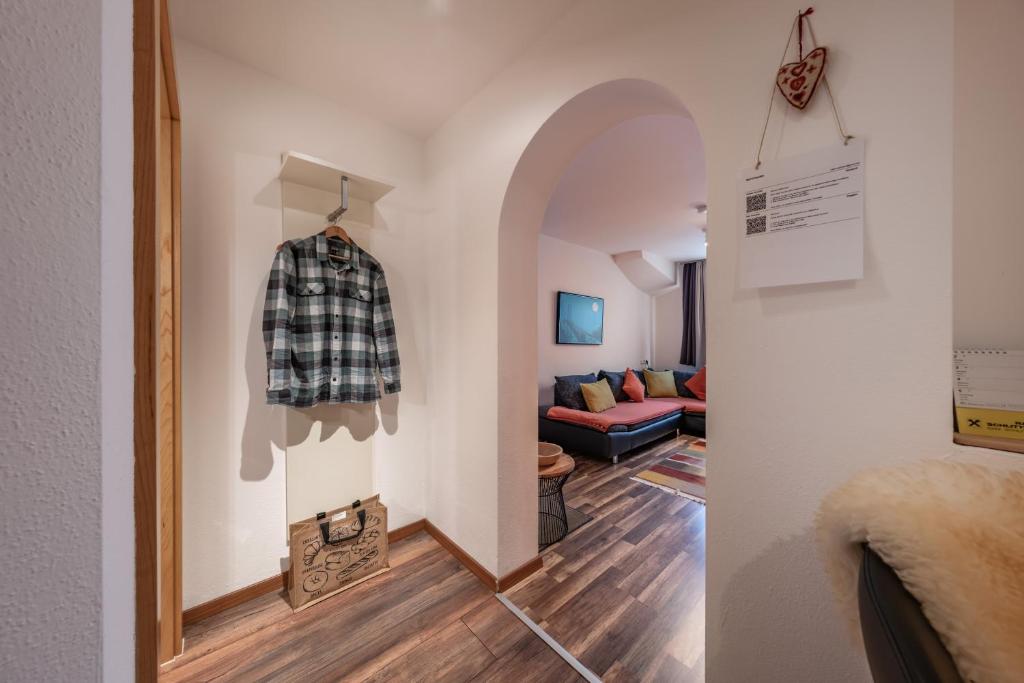 Postel nebo postele na pokoji v ubytování Zillerstübchen