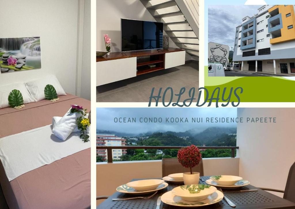 Ocean condo at kooka Nui residence Papeete - Hizvo