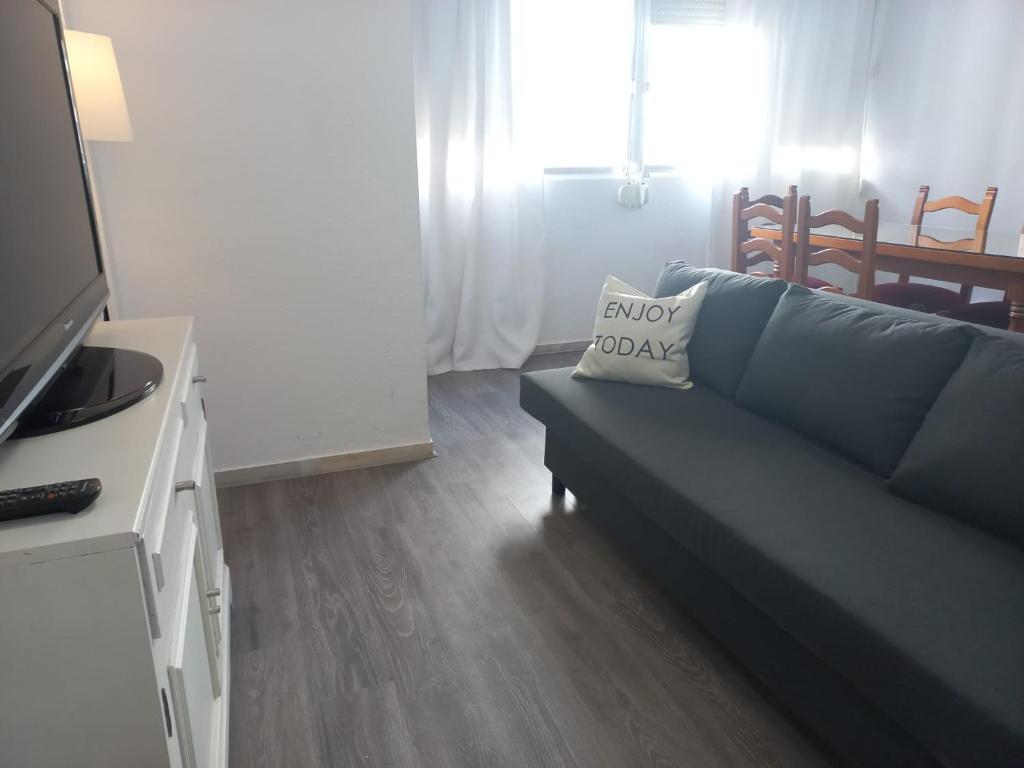 Posezení v ubytování Apartamentos céntricos a 10 min de la playa