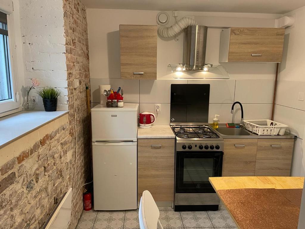 Kuchyňa alebo kuchynka v ubytovaní Apartment Konopnickiej - PARKING FREE
