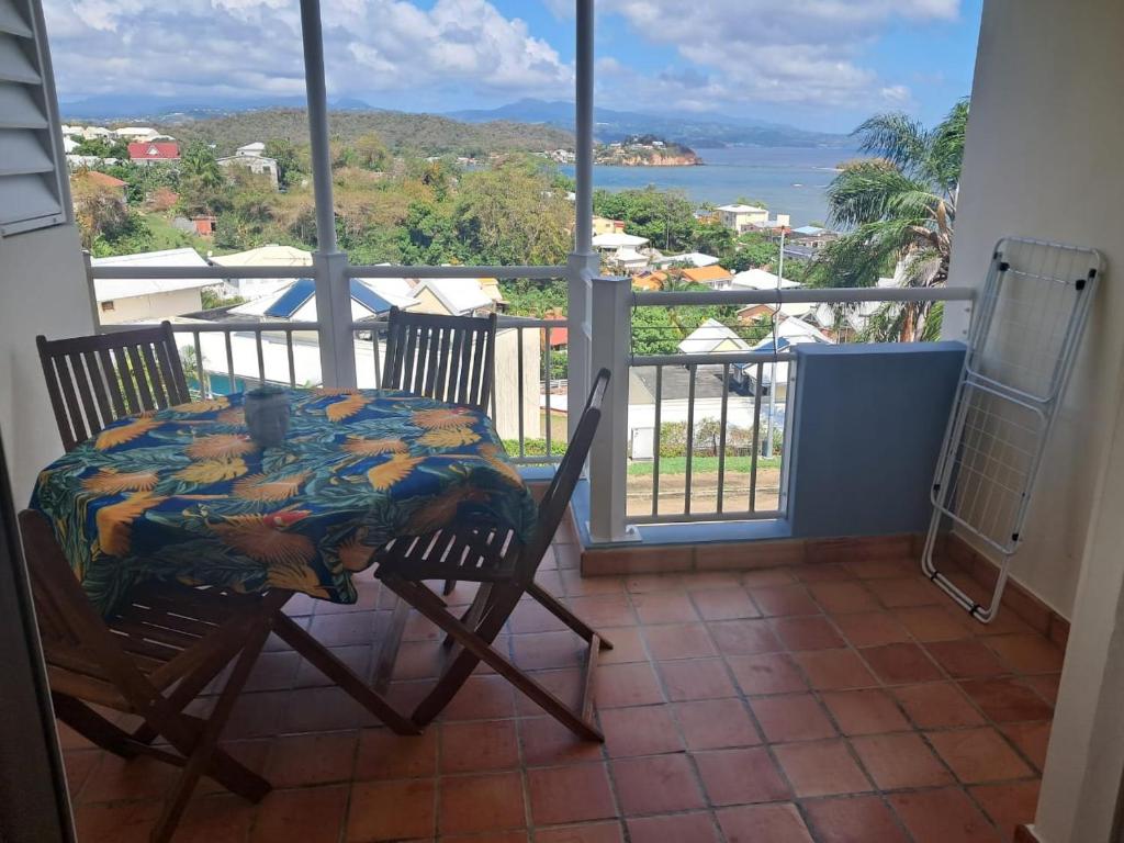 Balkón nebo terasa v ubytování Studio des Flots - Tartane Martinique