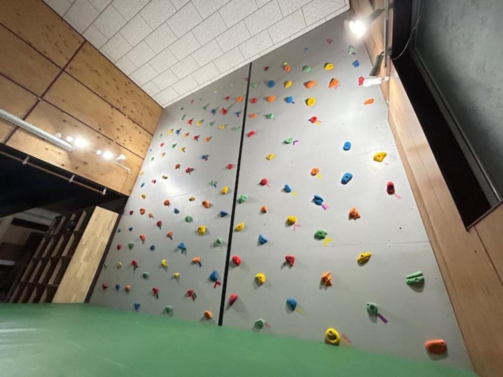 a climbing wall in a gym at Bouldering & SPA -Ariki Resort Shuzenji ANNEX- - Vacation STAY 07698v in Izu