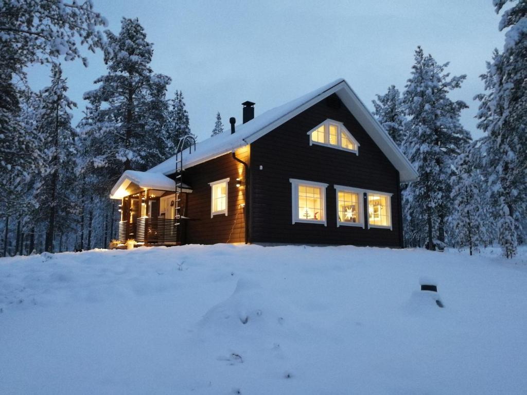 Villa Havu holiday home in Pyhä/Lapland - Villa Met Drie Slaapkamers