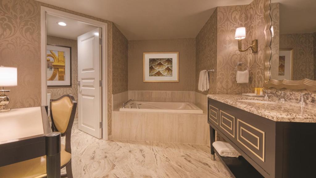 Vannituba majutusasutuses Paris Las Vegas Hotel & Casino