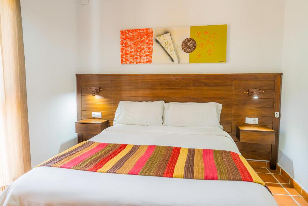 Cama o camas de una habitación en Complejo Los Veneros