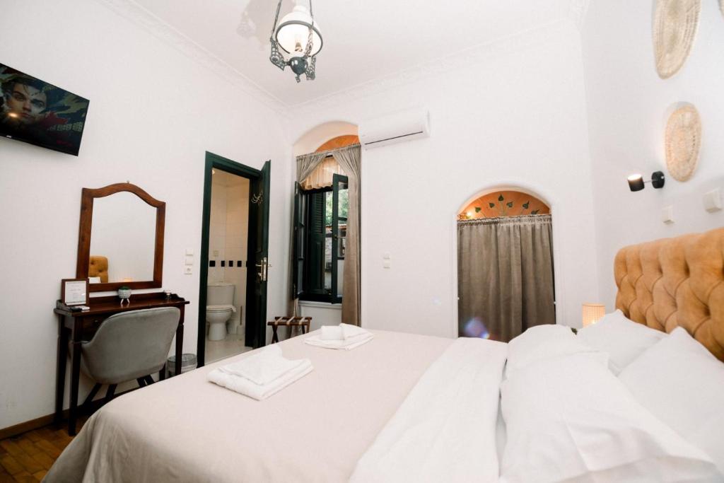 Voodi või voodid majutusasutuse Ntouana hotel toas