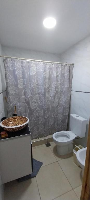 Koupelna v ubytování FAROLE