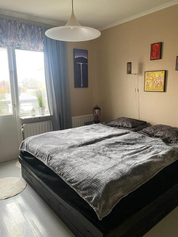 Postel nebo postele na pokoji v ubytování Lektorn