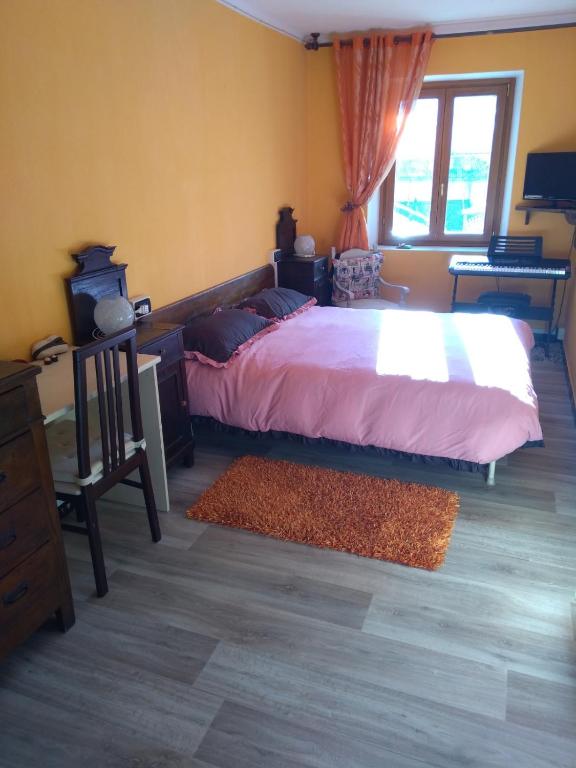 Postel nebo postele na pokoji v ubytování B&B La Stria del Re