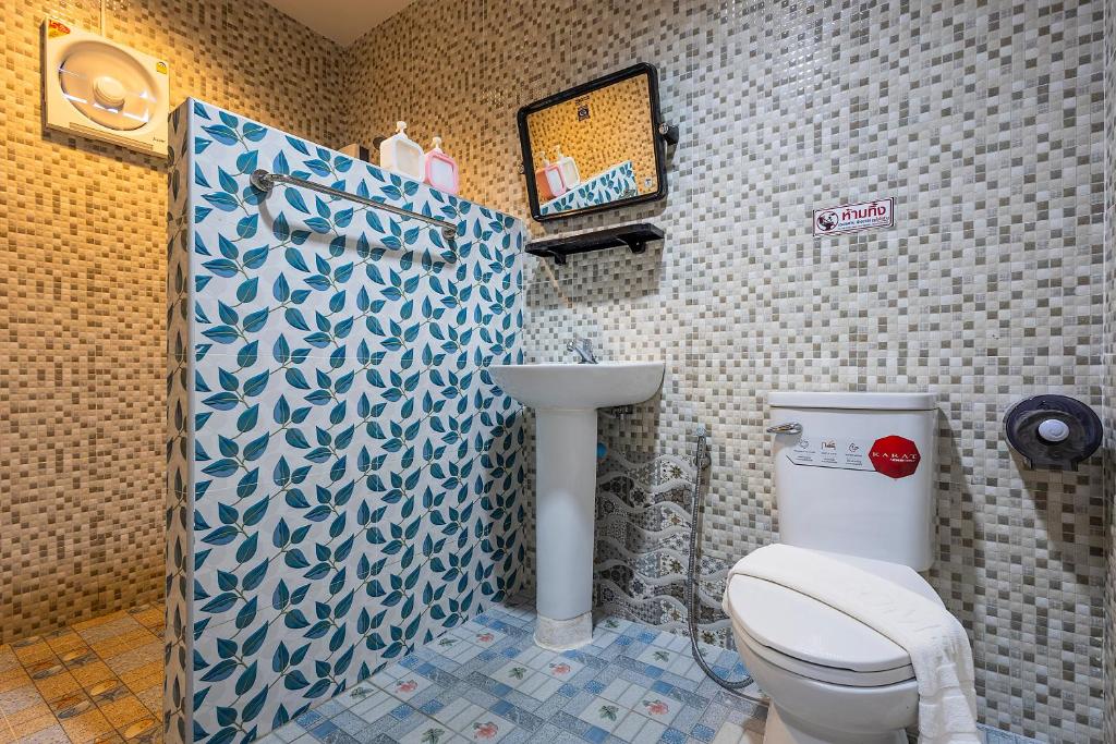 Koupelna v ubytování D-2 Home