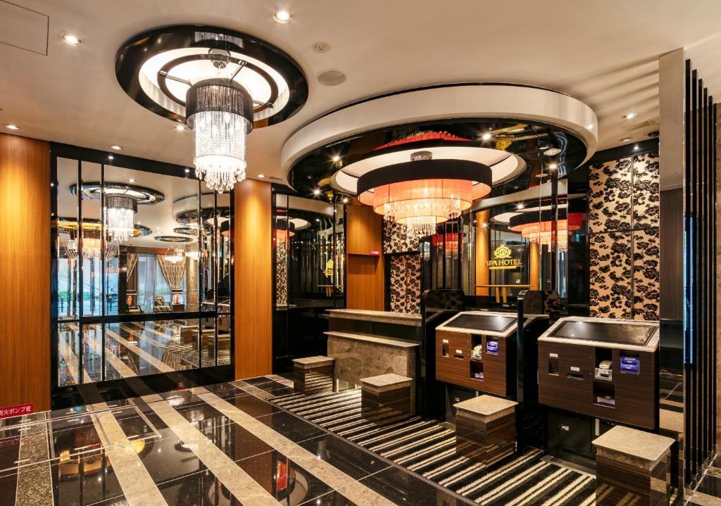 Posezení v ubytování APA Hotel Osaka Umeda