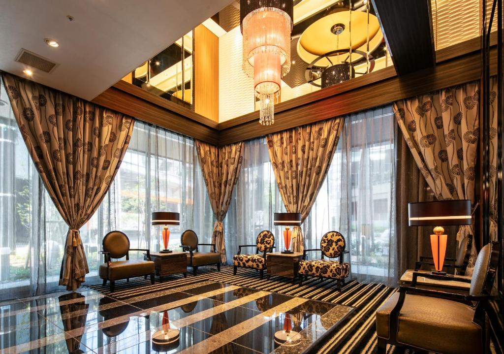 Posezení v ubytování APA Hotel Osaka Umeda