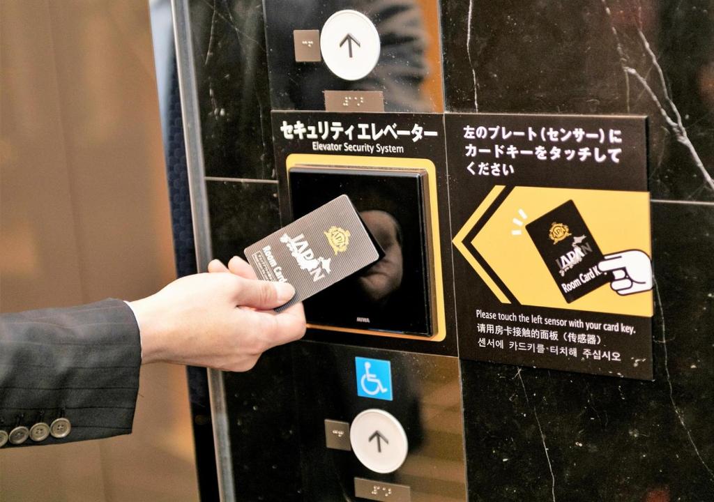 Certifikát, hodnocení, plakát nebo jiný dokument vystavený v ubytování APA Hotel Osaka Umeda