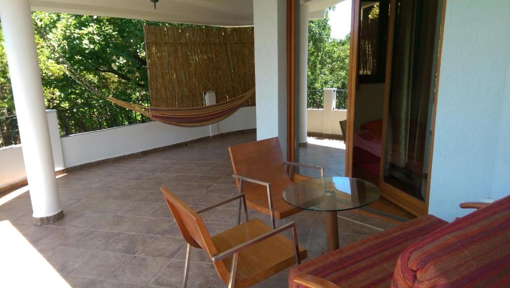 Posezení v ubytování Holiday House Villa Neda