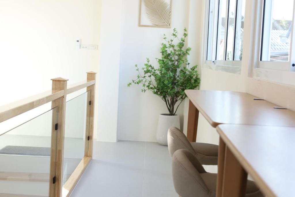 Posezení v ubytování S.P.C Apartment by Brodderud