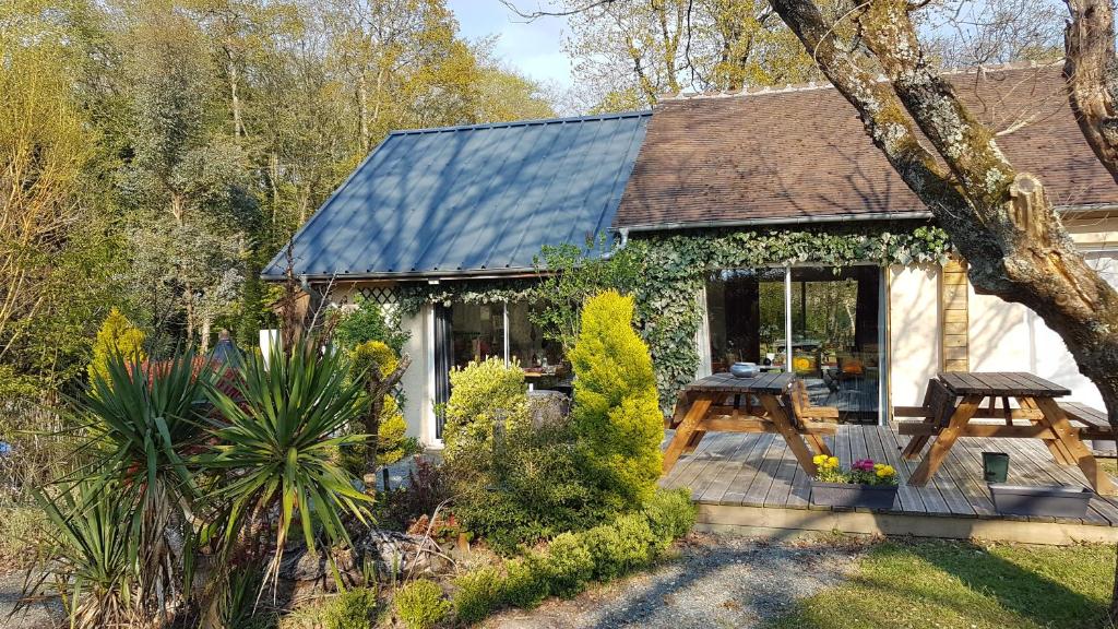 Zahrada ubytování Domaine de Sahil