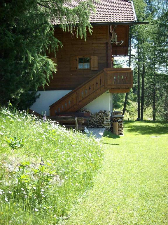 Vonkajšia záhrada v ubytovaní FELBER Hüttn