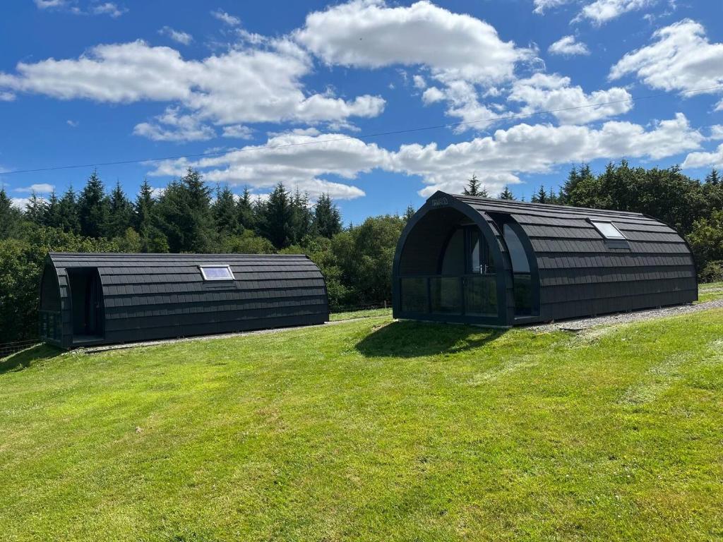 twoolithicolithicolithicolithicolithicolithicolithicolithicolithicolithicolithicolithicolithicolithic homes at Warren Farm Retreat - Pod 1, Pod 2, and The Lodge by SSW in Cardiff