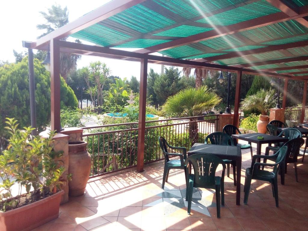 Balkón alebo terasa v ubytovaní Agriturismo La Targa
