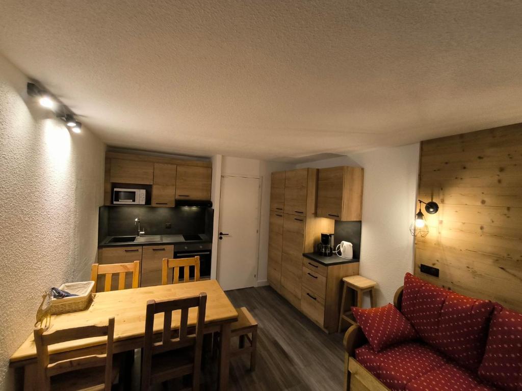 Kuchyň nebo kuchyňský kout v ubytování Roche Blanche Appartements VTI