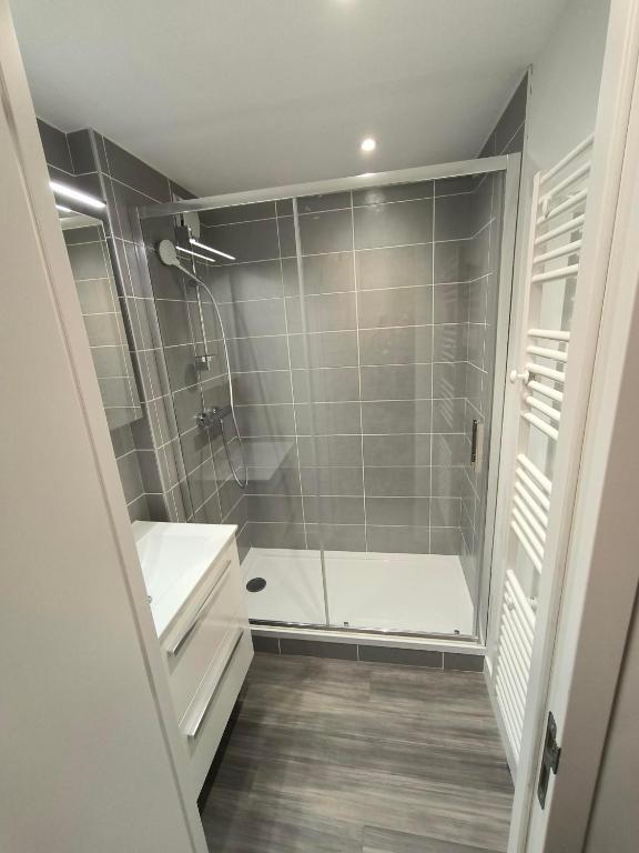 Koupelna v ubytování Roche Blanche Appartements VTI