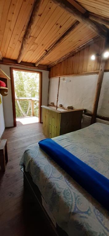 Postel nebo postele na pokoji v ubytování Vila da Mata Hospedagem