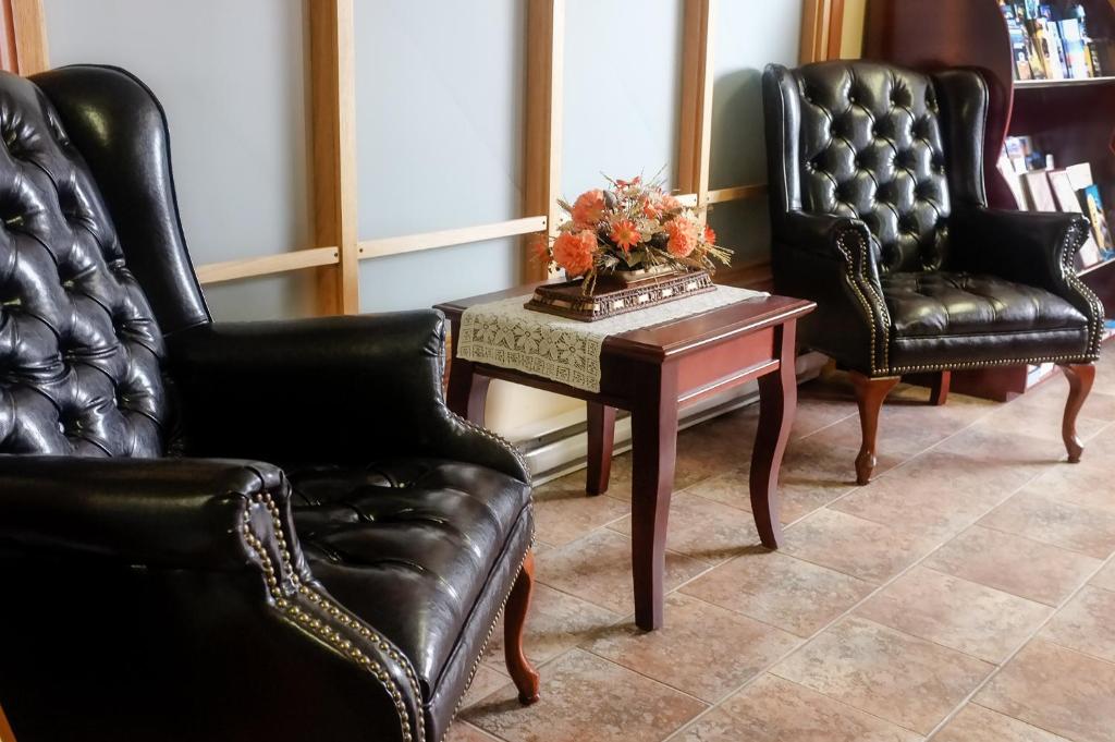 Posezení v ubytování Hôtel Motel La Vigie