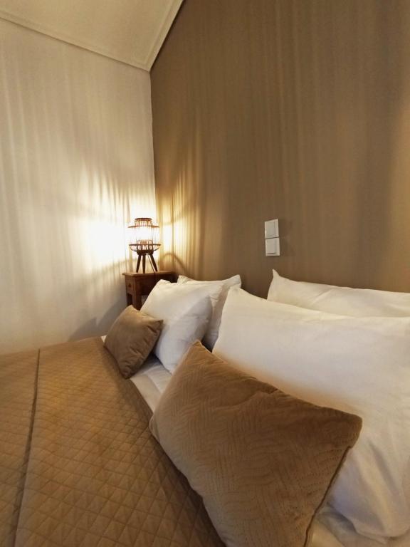 Postel nebo postele na pokoji v ubytování 115m2 K.G HOME