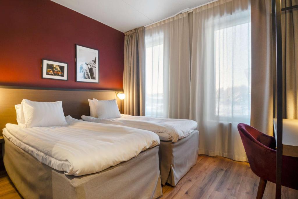 Postel nebo postele na pokoji v ubytování Best Western Plus Hotel Kungens Kurva