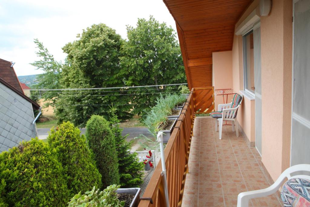 Balkón nebo terasa v ubytování Viola House