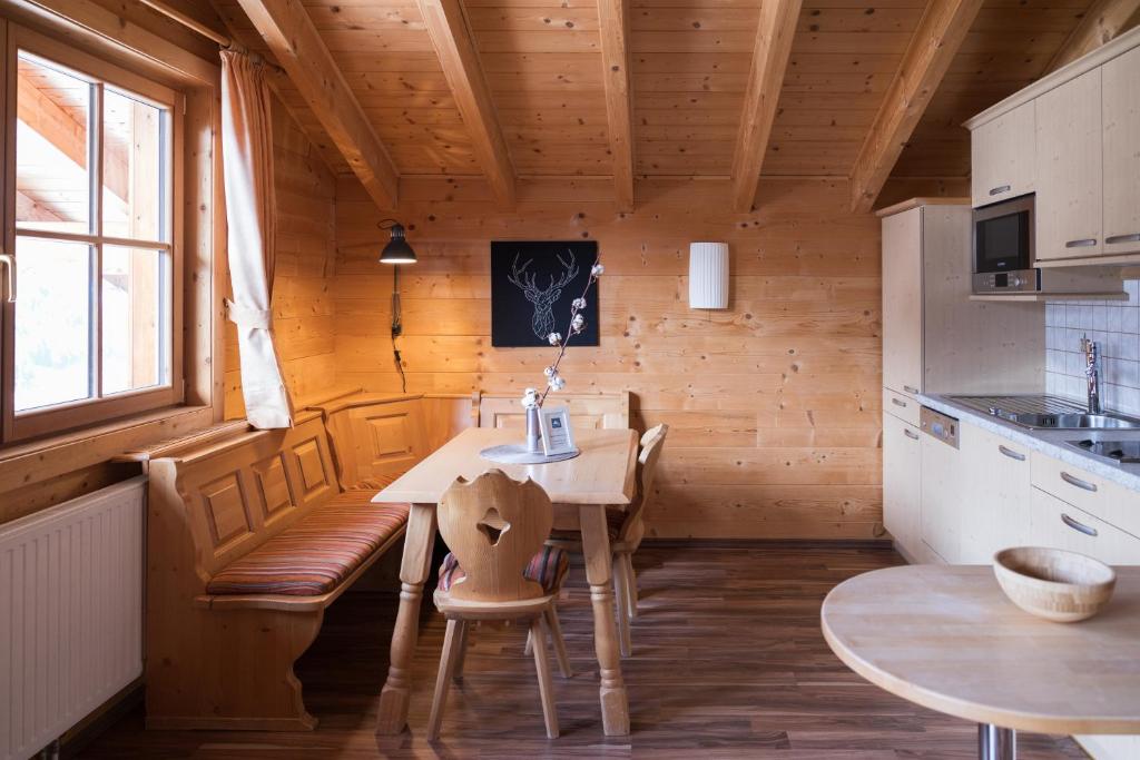 Kuchyň nebo kuchyňský kout v ubytování Almgasthof Windischgrätz